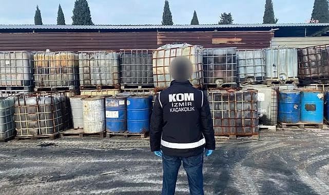 Torbalı&#039;da büyük baskın: 250 ton karışımlı akaryakıt ele geçirildi