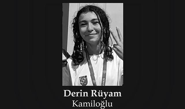 Trafik kazasında ölen eskrim sporcusu Derin Rüyam&#039;ın cenazesi İzmir&#039;de defnedildi