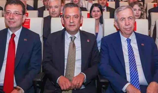CHP lideri Özel, İmamoğlu ve Yavaş&#039;tan adaylık zirvesi