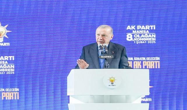 Erdoğan Manisa il kongresinde muhalefete yüklendi: &#039;&#039;CHP seçmenine bir kez daha Allah sabır versin&#039;&#039;