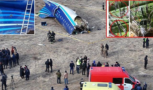 Kazakistan, Rusya tarafından düşürülen Azerbaycan&#039;a ait uçağa ilişkin ön rapor yayınladı