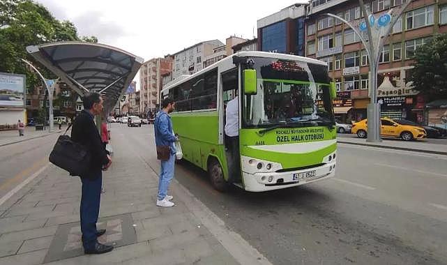 Kocaeli&#039;de şehir içi ulaşım ücretlerine yapılan yüzde 35&#039;lik zam tepki topluyor