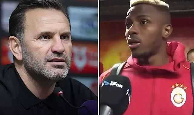 Osimhen&#039;den Okan Buruk&#039;u zora sokacak Vincic sözleri