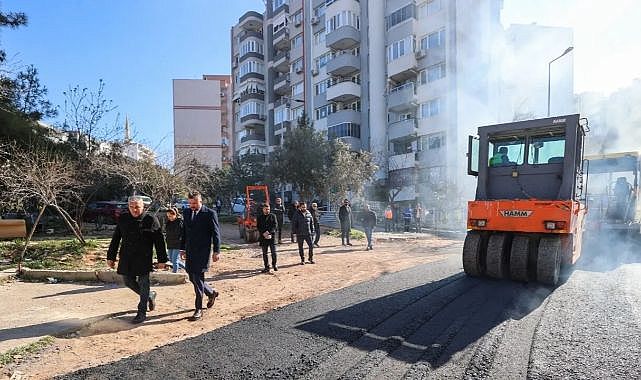 Yeni Buca yükleniyor: Asfalt seferberliğiyle ilçe yeniden şekilleniyor