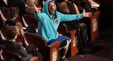Adam Sandler stiliyle Oscar Töreni'ni birbirine kattı!