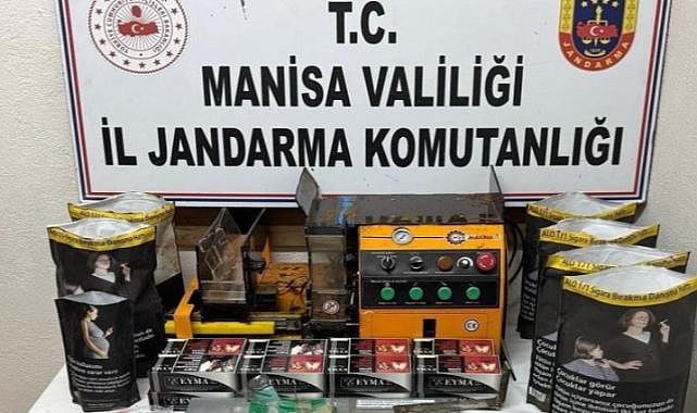 Akhisar&#039;da kaçak tütün operasyonu