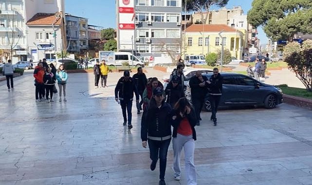 Aydın&#039;da &#039;yeşil reçete&#039; operasyonunda gözaltına alınan şüpheliler adliyeye sevk edildi