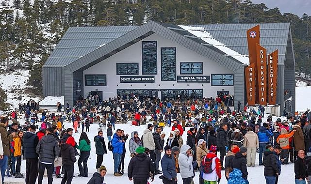Denizli Kayak Merkezi 2025 sezonunu rekorla tamamladı