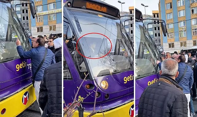 Kadın vatmanın zor anları! Önce hüngür hüngür ağladı, sonra perdeyi kapattı