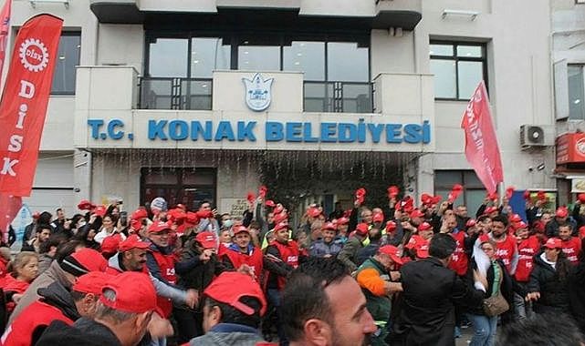 Konak Belediyesi&#039;nde bir TİS krizi daha! Bu kez masayı işçiler terk etti!