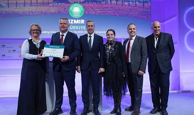 Urla Bağ Yolu ITB Berlin’de “Halkın Seçimi” ödülünü aldı