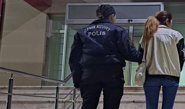 Uyuşturucu ticaretinden hüküm giyen kadın yakalandı