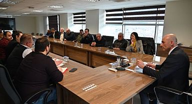 Yunusemreli muhtarların taleplerini dinledi