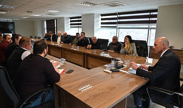 Yunusemreli muhtarların taleplerini dinledi