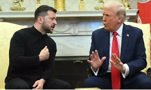 Zelenski Trump’a rest çekti: Beyaz Saray’ı terk etti