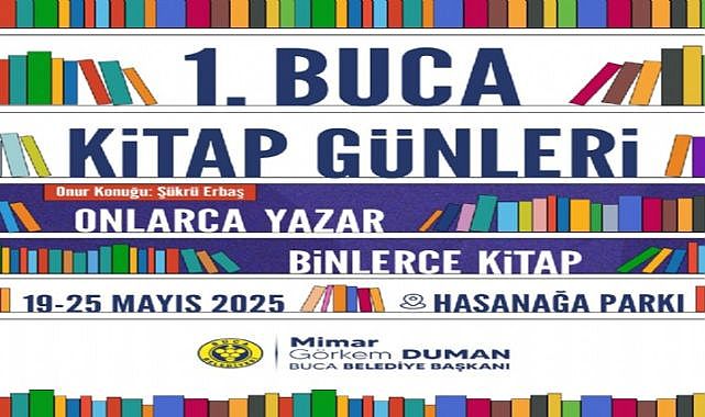 1. Buca Kitap Günleri başlıyor