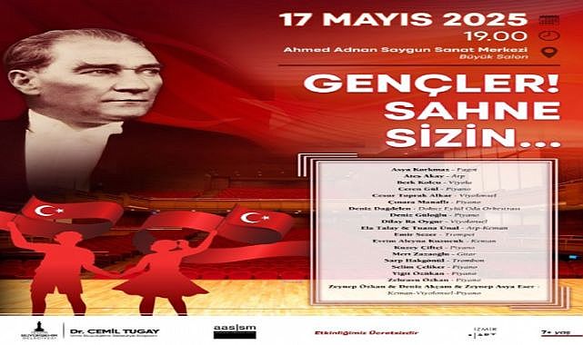 19 Mayıs coşkusu AASSM sahnesinde yaşanıyor