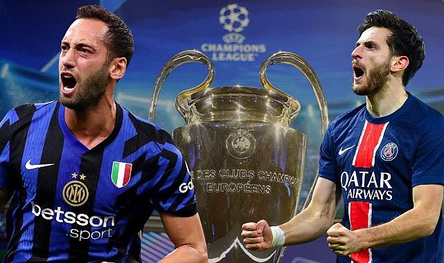 Hakan Çalhanoğlu ilk 11&#039;de! 2025 Şampiyonlar Ligi finali PSG İnter maçı hangi kanalda, şifresiz mi?