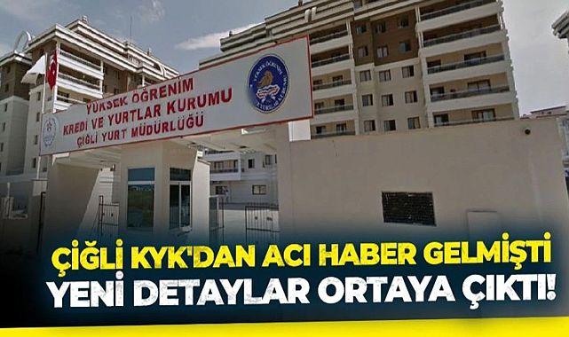 İzmir Çiğli&#039;de üniversite öğrencisinin ölümüne ilişkin detaylar belli oldu!