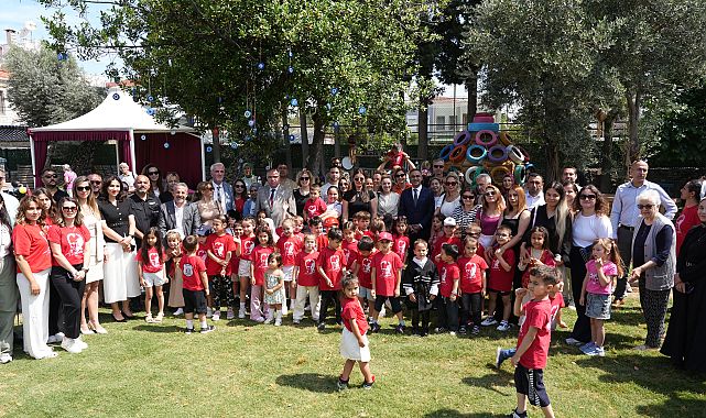 İzmir&#039;in Okul öncesi öğrencileri için İlk Açık Hava Deprem Eğitim Parkuru Açıldı