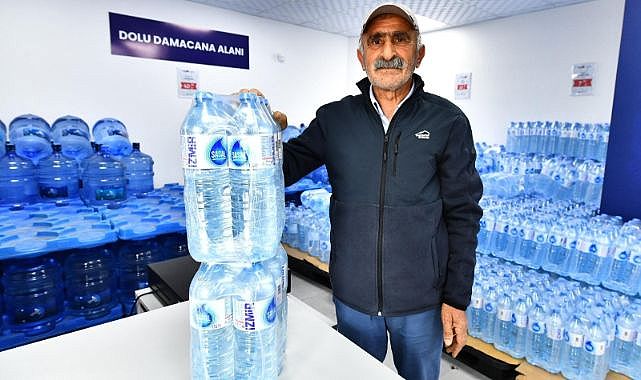 İzmirli 40 liraya sağlıklı damacana suya ulaşıyor