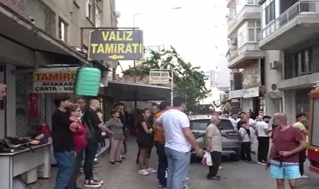 Korku evinde gerçek dehşet: Testere bakımı sırasında yangın çıktı