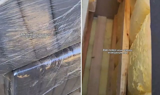 Satın aldığı koltuğu inceleyen vatandaş neye uğradığını şaşırdı