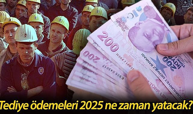 Tediye ödemeleri 2025 ne zaman yatacak? Karar Resmi Gazete&#039;de yayımlandı