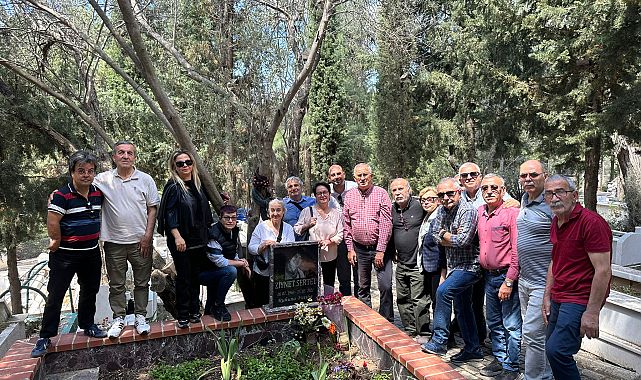 ZİYNET SERTEL MEZARI BAŞINDA ANILDI BAŞKAN GAPPİ: ÇOK İYİ YÜREKLİYDİ