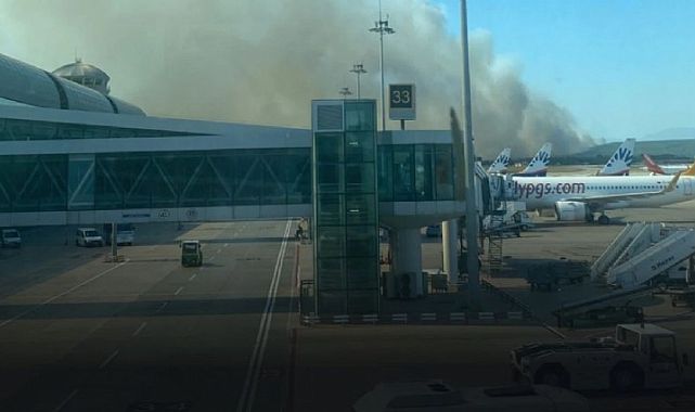 Adnan Menderes Havalimanı uçuşlara kapatıldı