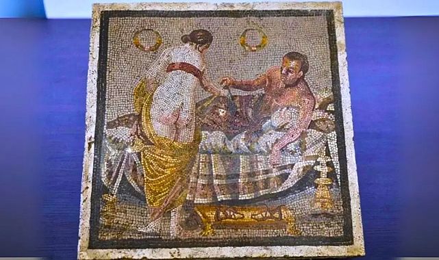 80 yıl sonra iade: Mozaik yeniden Pompeii&#039;de