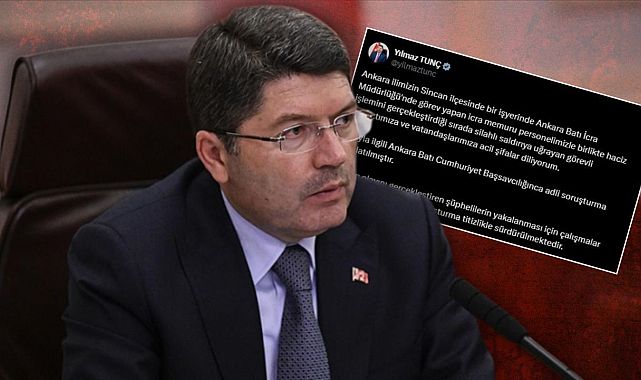 Ankara'da icra memurlarına silahlı saldırı