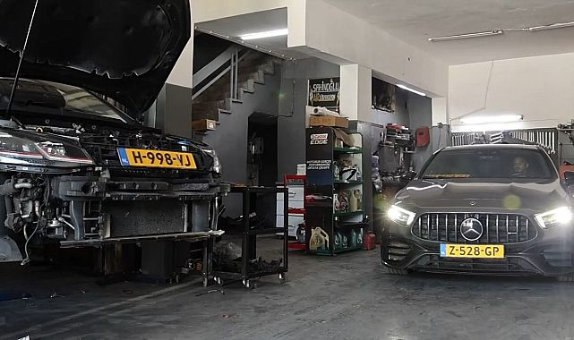 Avrupa’dan gelen gurbetçiler araçlarını Türk ustalara emanet ediyor