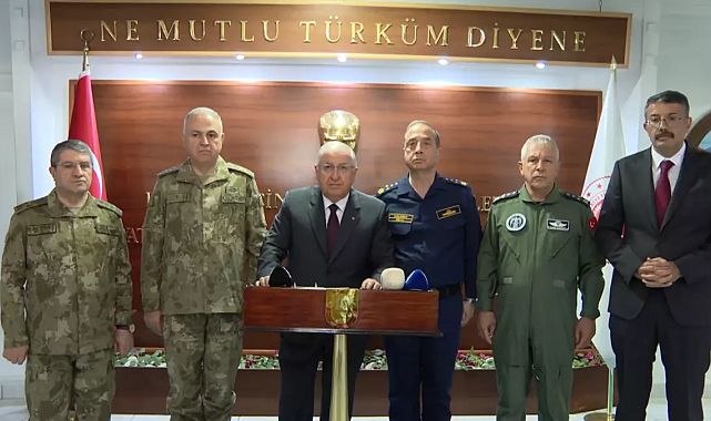 Bakan Güler: Acımız büyük, hislerimiz tarifsiz