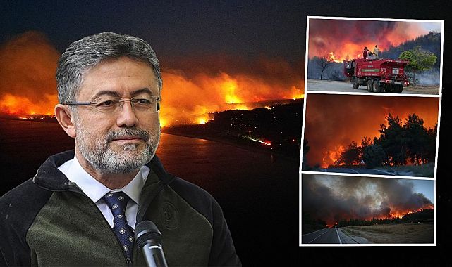 Bakan Yumaklı duyurdu: Antalya’daki yangın bitti