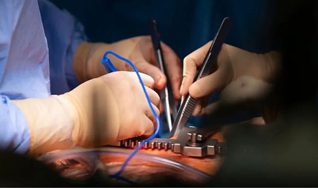 Bebek kalbine duran kalp başarıyla nakledildi