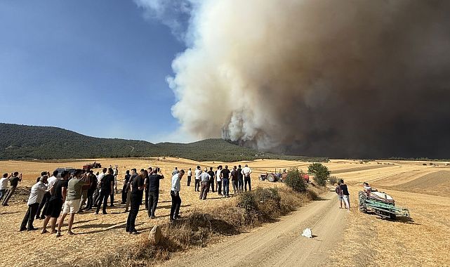 Bilecik’teki Yangın 2 Gündür Sürüyor! Alevler Sıçradı
