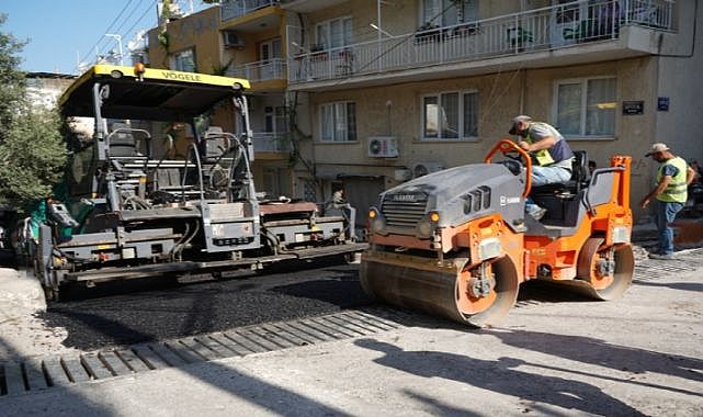 Bornova’da yollara konfor dokunuşu
