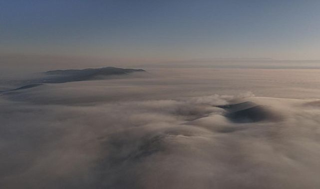 Bursa’da duman bulutu gökyüzünü kapladı, göz gözü görmüyor