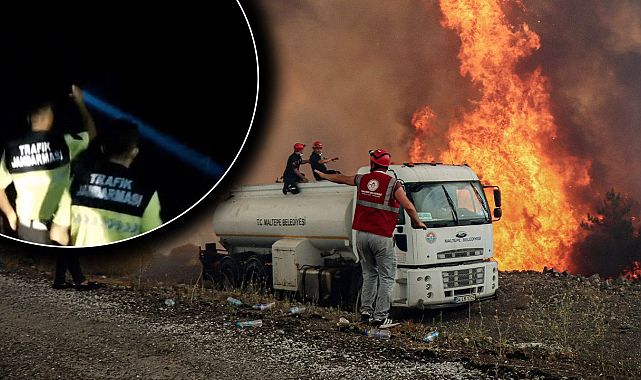 Bursa&#039;da orman yangınında şüpheli kişi kaçtı, peşindeler
