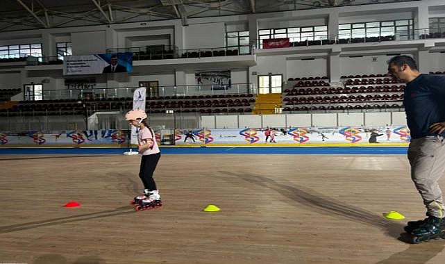 Büyükşehir’in tekerlekli paten kursunda kayıt zamanı
