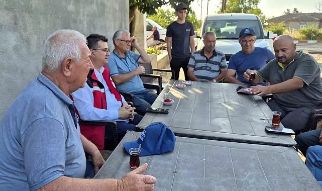 Çiftçinin sesi sahada duyuluyor: Müdür Aksoy köylerde