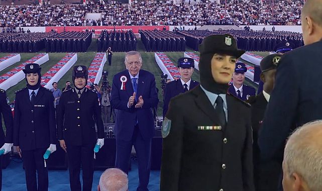 Cumhurbaşkanı Erdoğan diplomasını Filistinli öğrenciye verdi