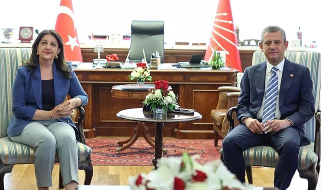 DEM Parti&#039;den CHP&#039;ye ziyaret: Barış süreci masada