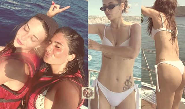 Devrim Özkan Bodrum’da objektiflere yakalandı