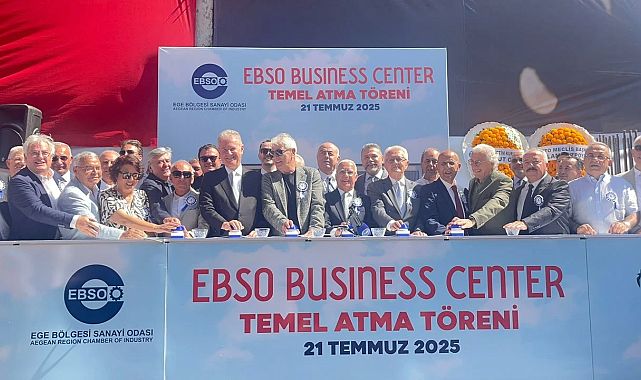 EBSO Business Center’ın Temeli Atıldı: Yeni Hizmet Binası Yükseliyor