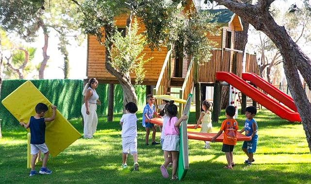 Eğlenerek öğreniyorlar: Yaz kampı çocuklarla doldu