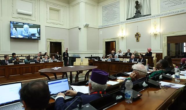 Emine Erdoğan, Vatikan&#039;da etik çok taraflılık konferansında