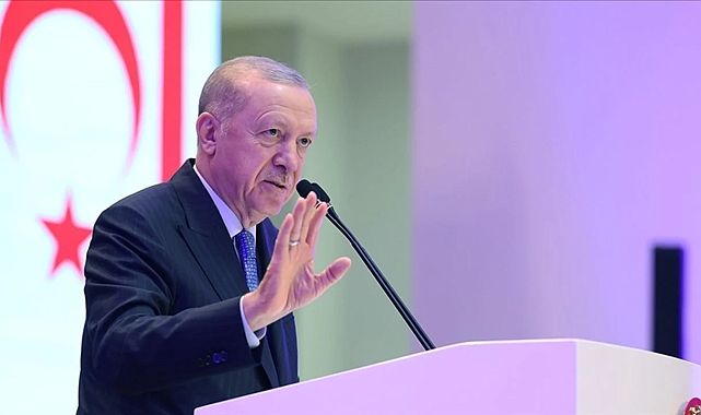 Erdoğan: Her zaman KKTC&#039;nin yanında olacağız