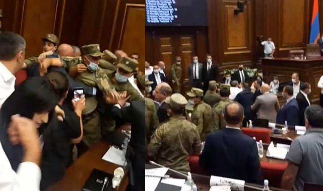 Ermenistan Meclisi’nde Tekmeli Yumruklu Kavga: Dokunulmazlık Krizi
